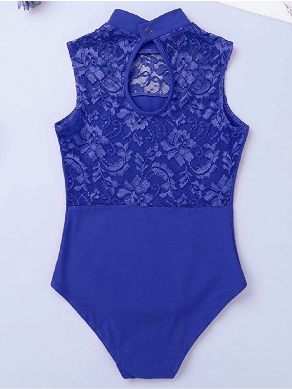 Girls blue leotard